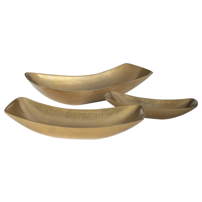 Uttermost Anas Antique Brass Bowls - Set of 3