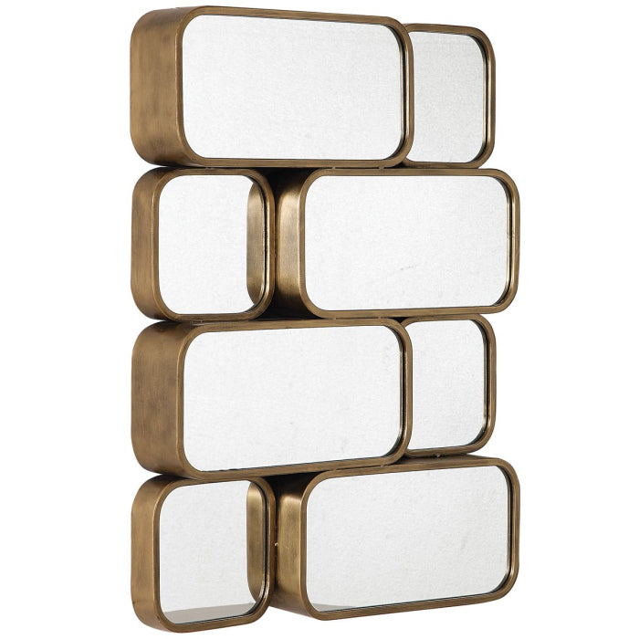 Uttermost Canute Modern Gold Mirror