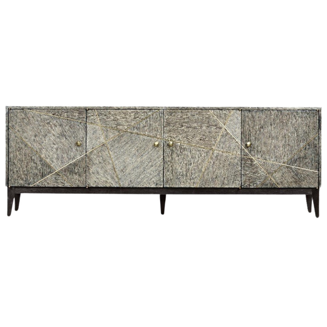 Jonathan Charles Geometric Entertainment Cabinet - Large