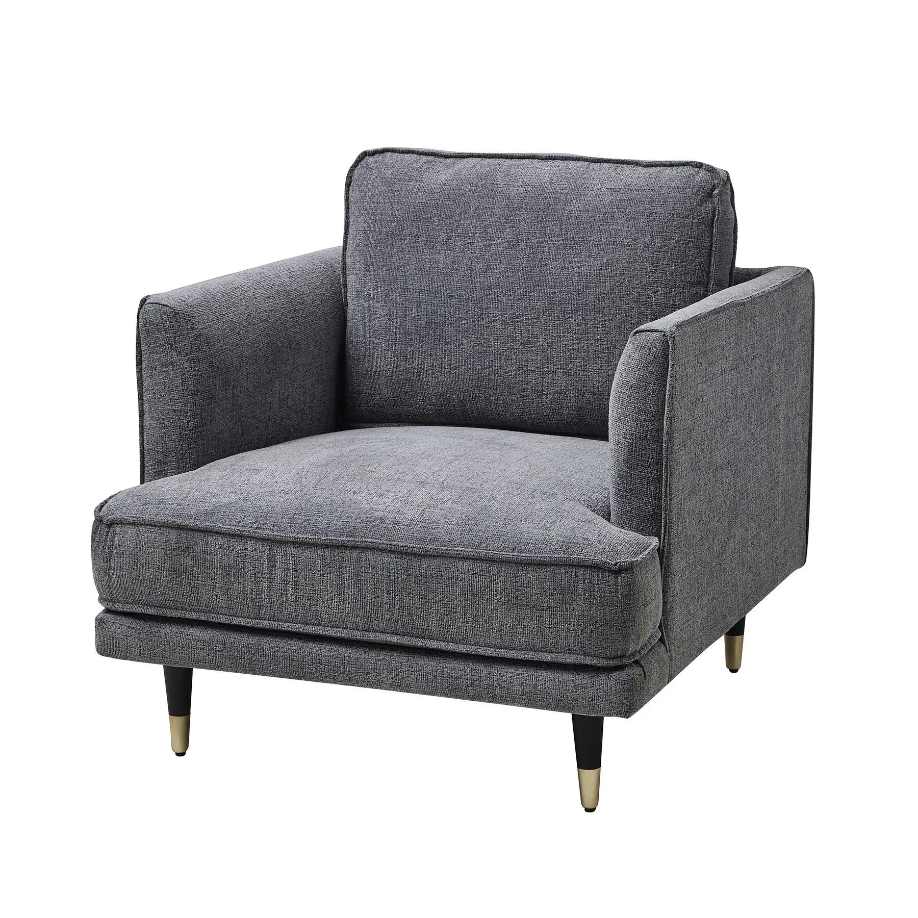 Ashmond Grey Large Arm Chair  Nicholas John Interiors