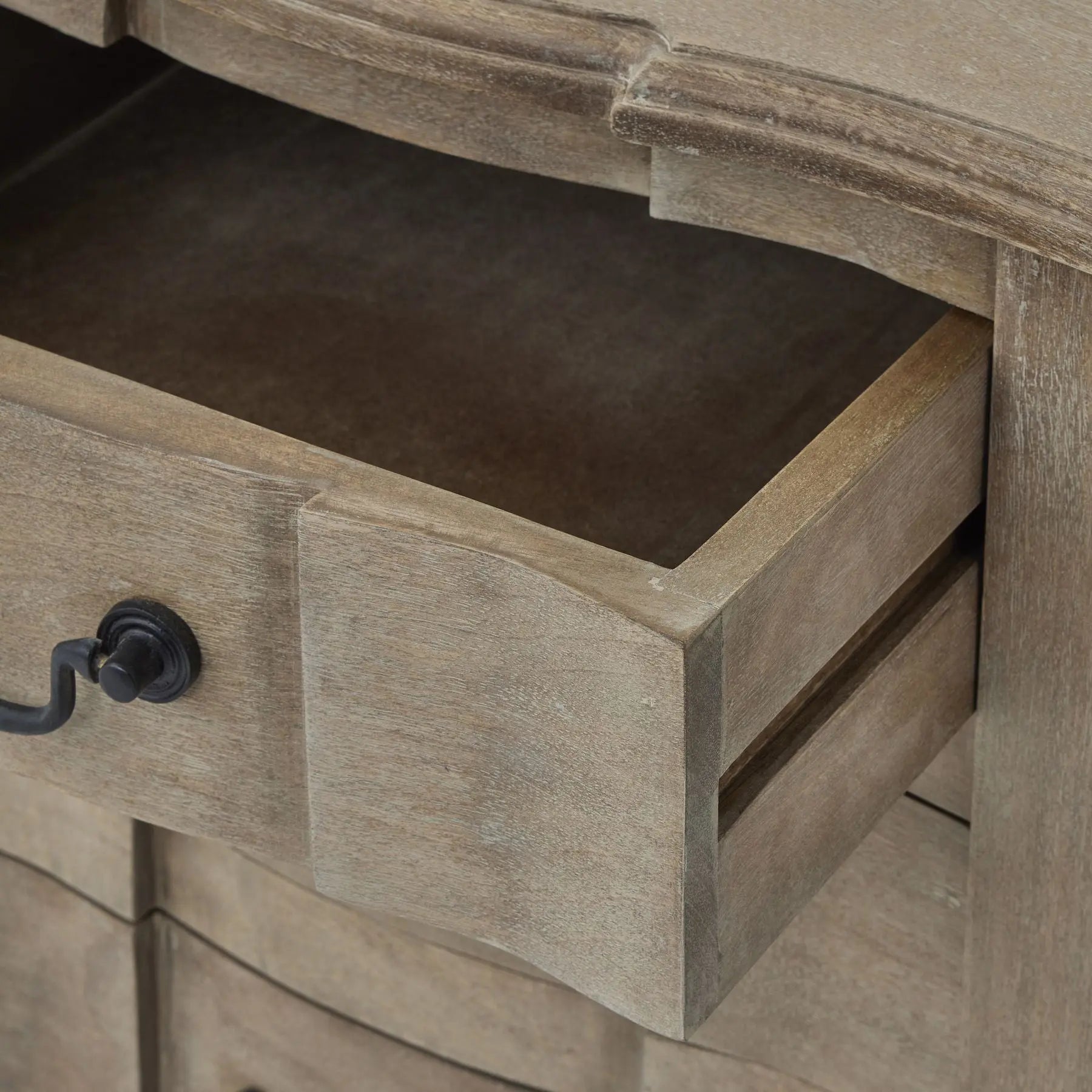 Ashgrove 3 Drawer Bedside Table  Nicholas John Interiors