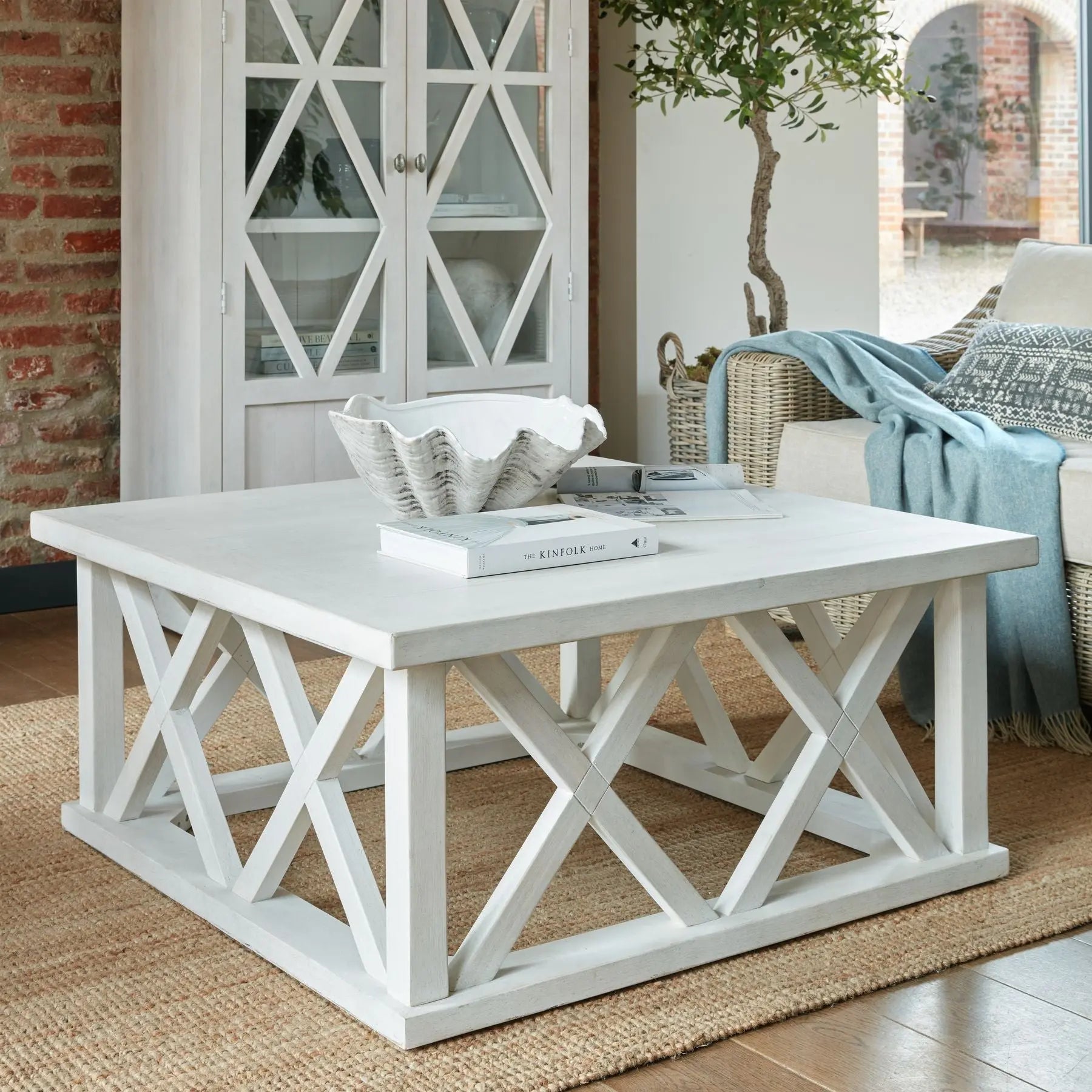 Wexford Plank Square Coffee Table  Nicholas John Interiors