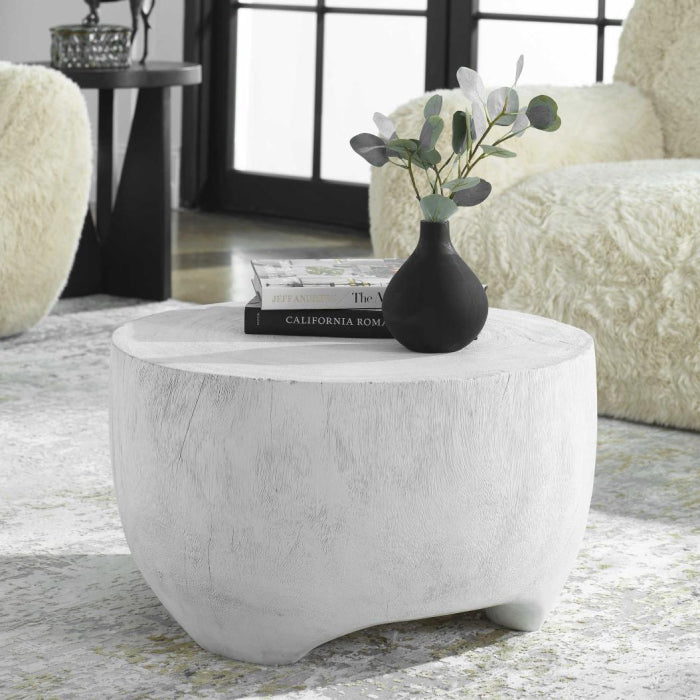 Uttermost Elevate White Coffee Table