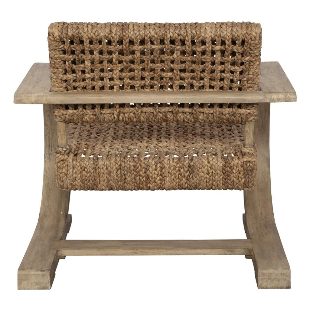 Uttermost Rehema Accent Chair in Driftwood