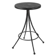 Sona Black Counter Stool