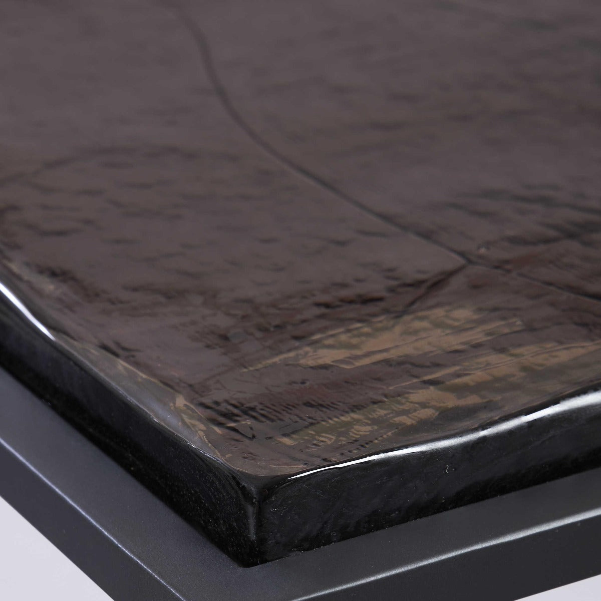 Uttermost Wavelet Iron Side Table