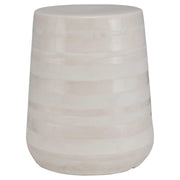  Desert Plains White Glaze Garden Stool