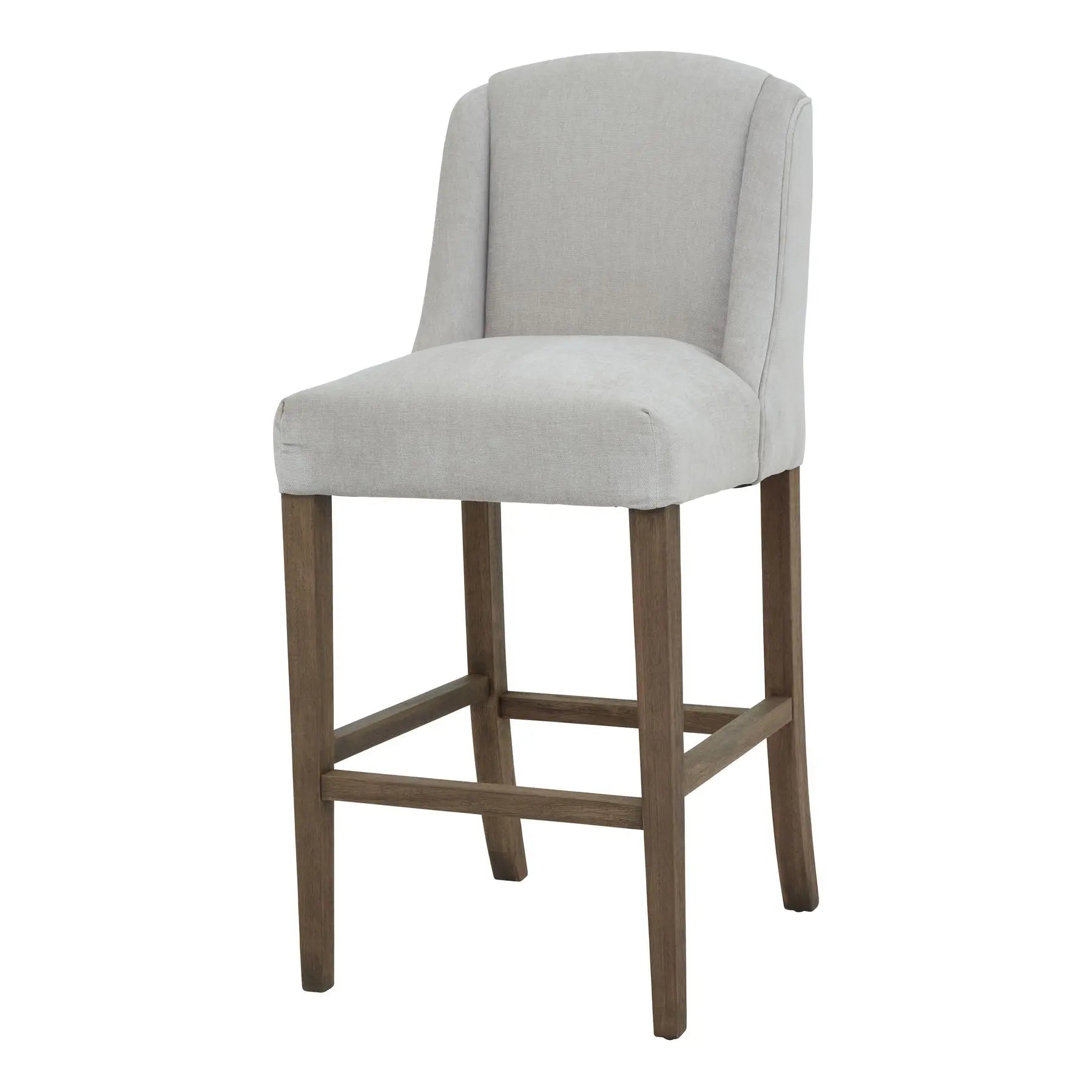 Rempton Grey Bar Stool  Nicholas John Interiors