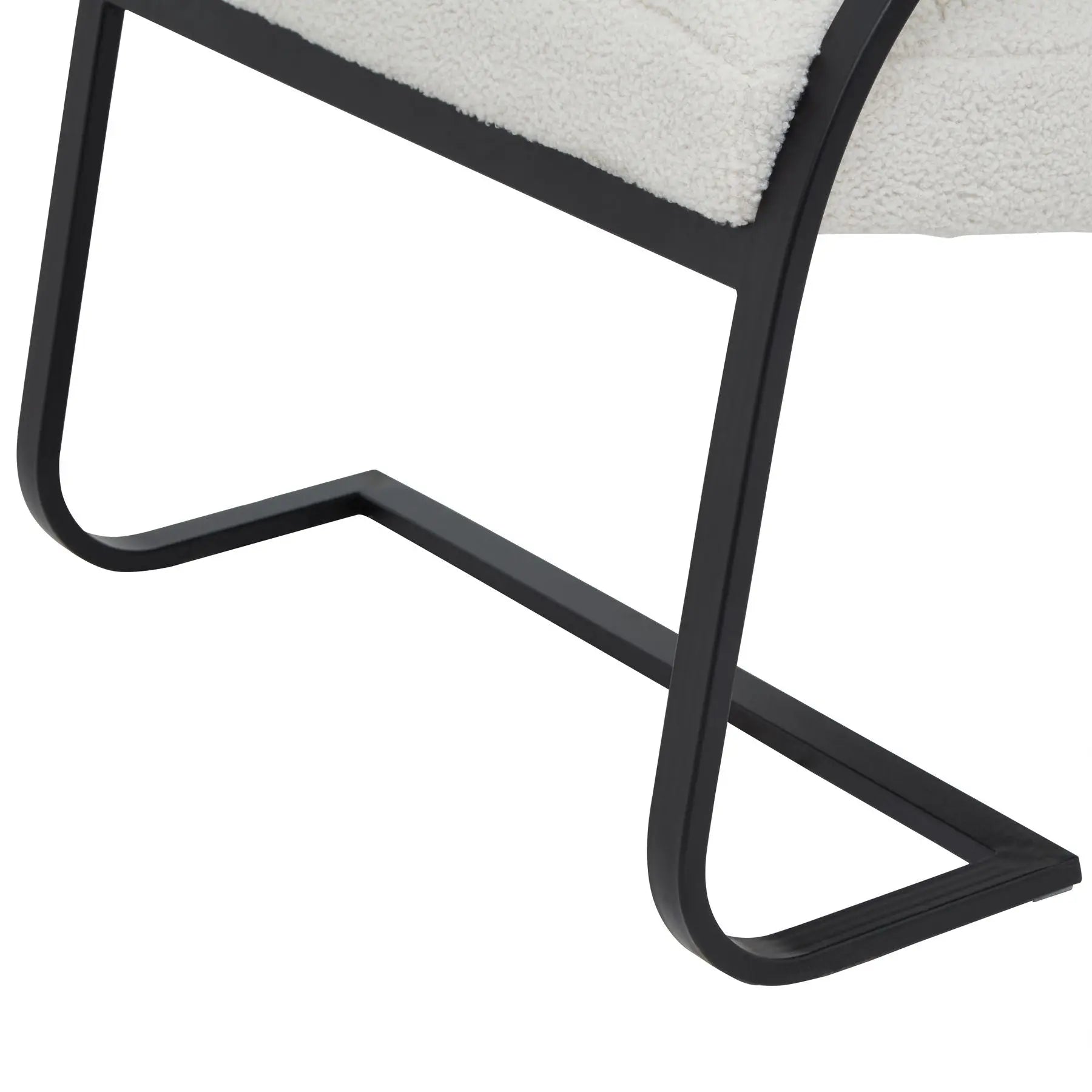 Freya Boucle Ribbed Ark Chair  Nicholas John Interiors