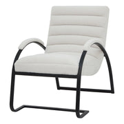 Freya Boucle Ribbed Ark Chair  Nicholas John Interiors