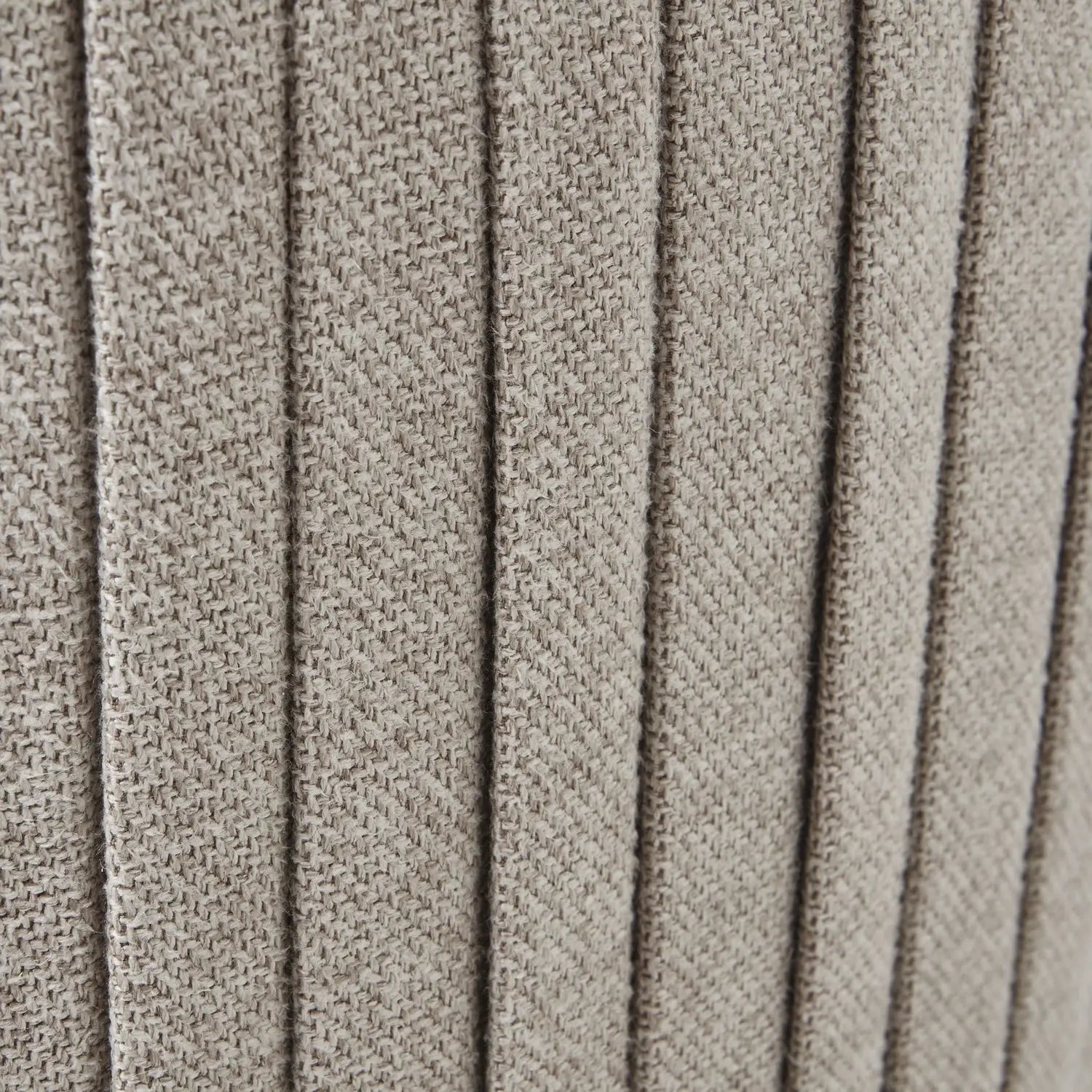 Lyla Swivel Ottoman In Oatmeal Twill  Nicholas John Interiors