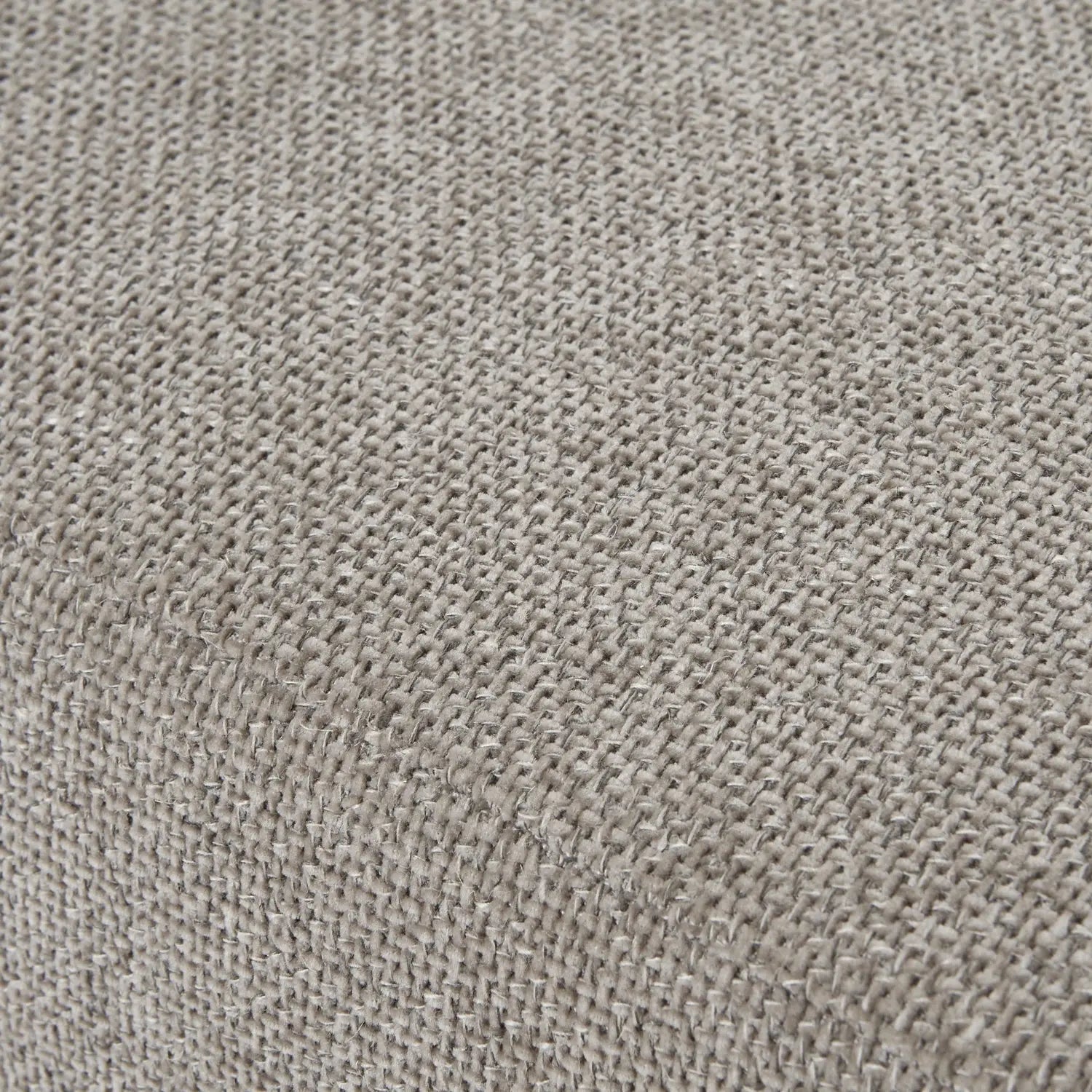 Lesper Taupe Ottoman Foot Stool  Nicholas John Interiors