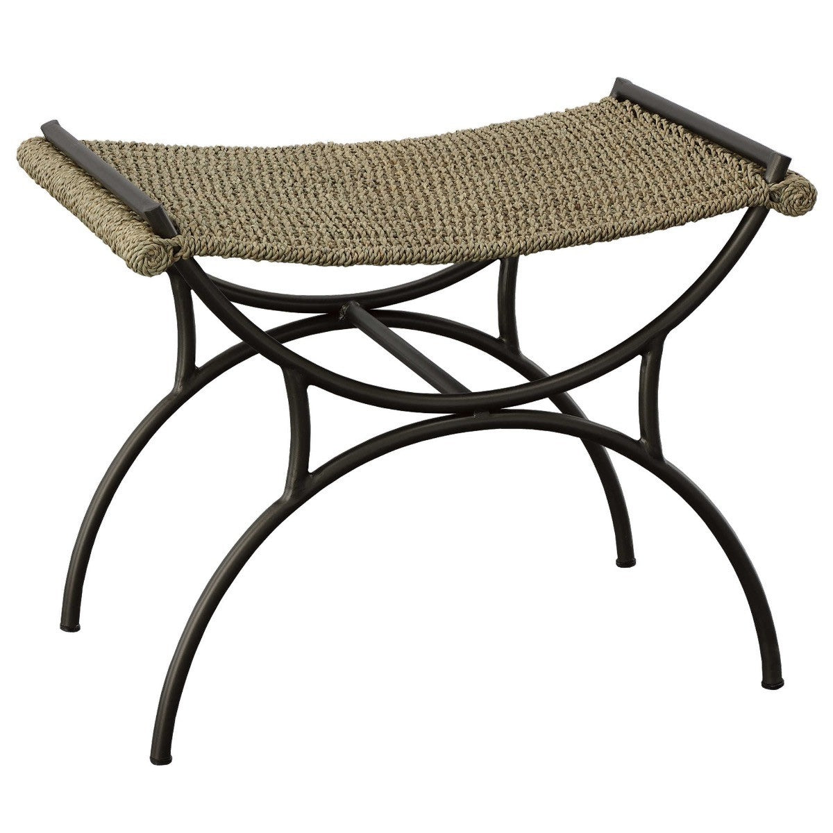 Uttermost Playa Seagrass Small Bench