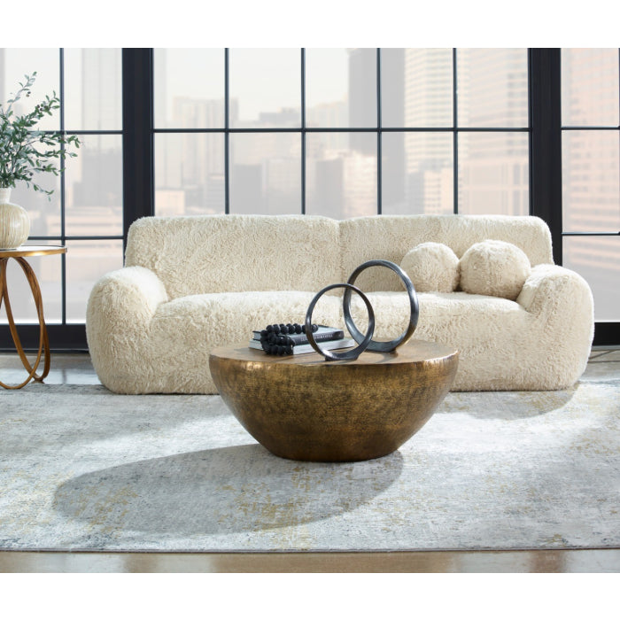Uttermost Orbits Black Ring Indoor-Outdoor Sculptures - Set of 2