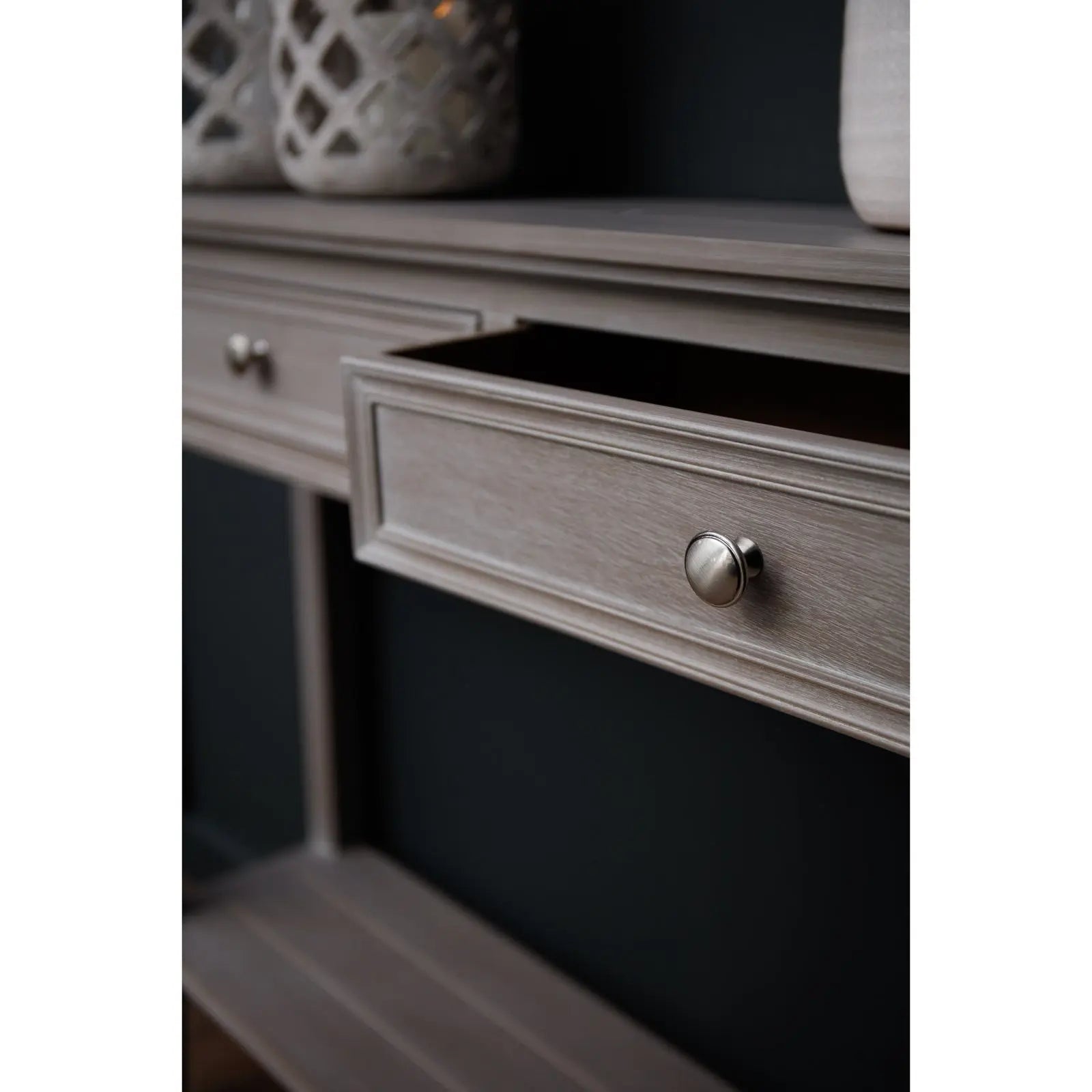 The Sienna Four Drawer Console Table  Nicholas John Interiors