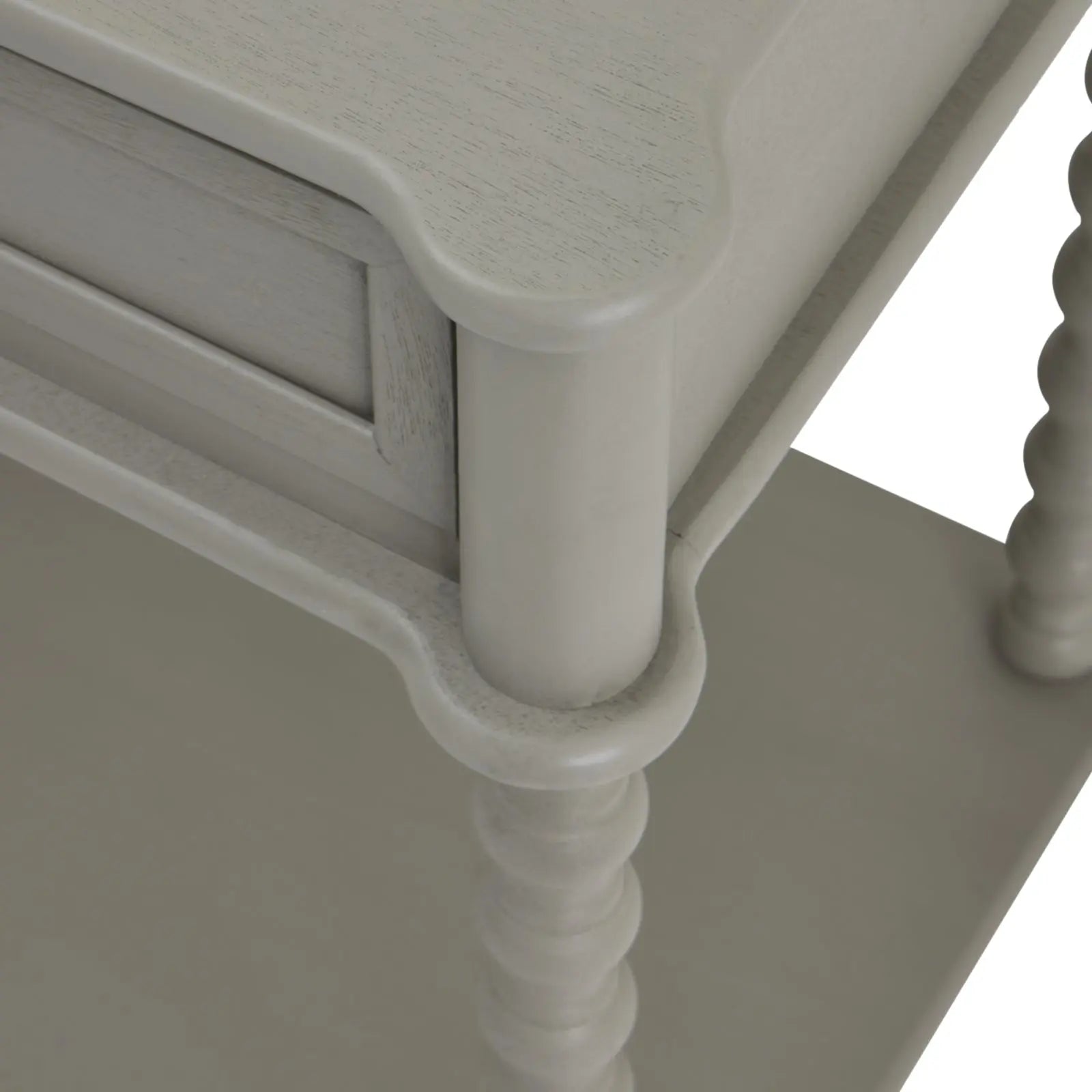 The Brixton Large Two Drawer Console Table  Nicholas John Interiors