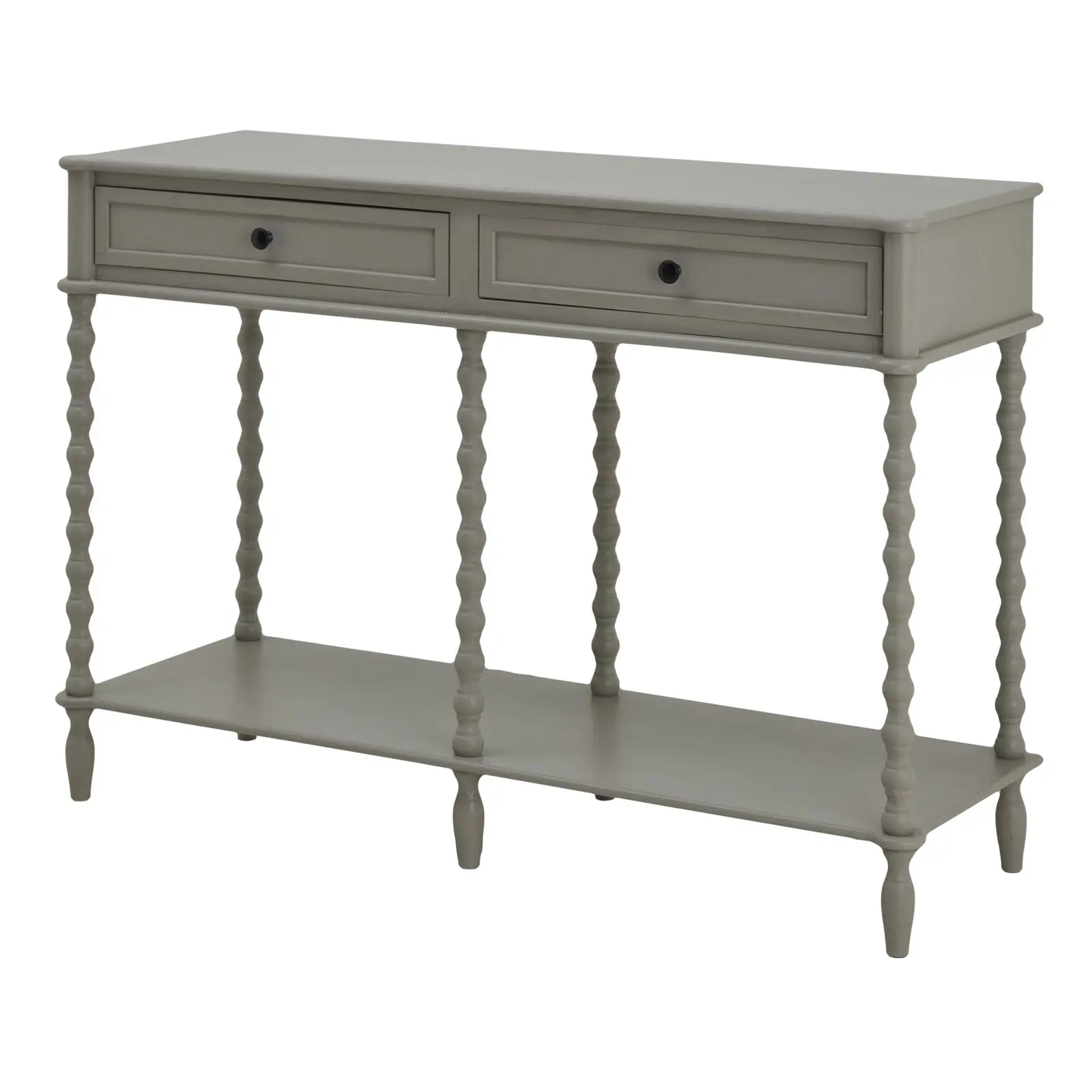 The Brixton Large Two Drawer Console Table  Nicholas John Interiors