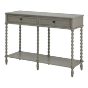 The Brixton Large Two Drawer Console Table  Nicholas John Interiors