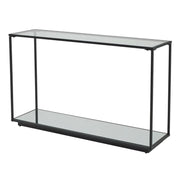 Bennox Black Framed Console Table  Nicholas John Interiors