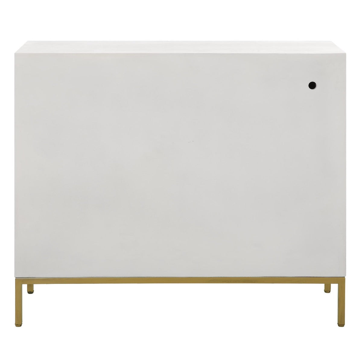 Uttermost Front Range White 2 Door Cabinet