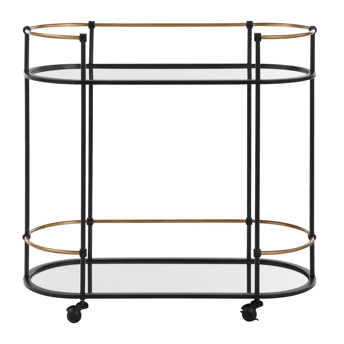Uttermost Andre Iron Bar Cart