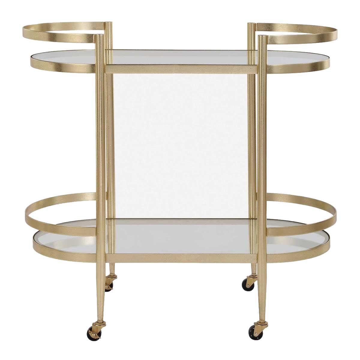 Isabelle Gold Bar Cart