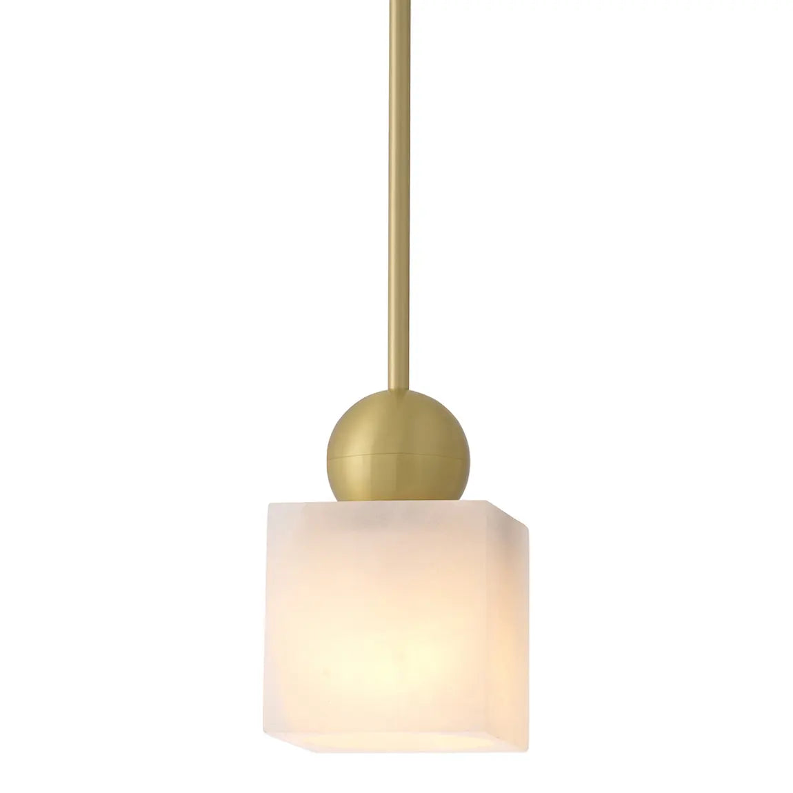 Eichholtz Etruscan Square Pendant in Light Brass - CLEARANCE - BRAND NEW BOXED