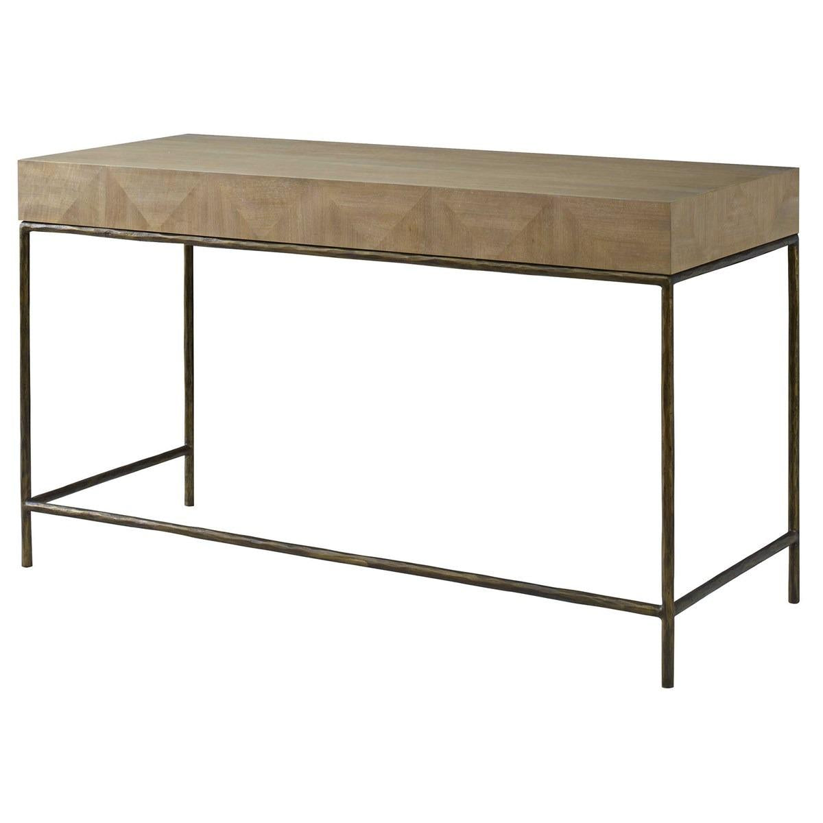 Uttermost Aristotle Natural Wood Modern Desk