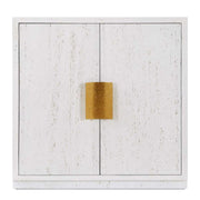 Emma 2 Door White Cabinet