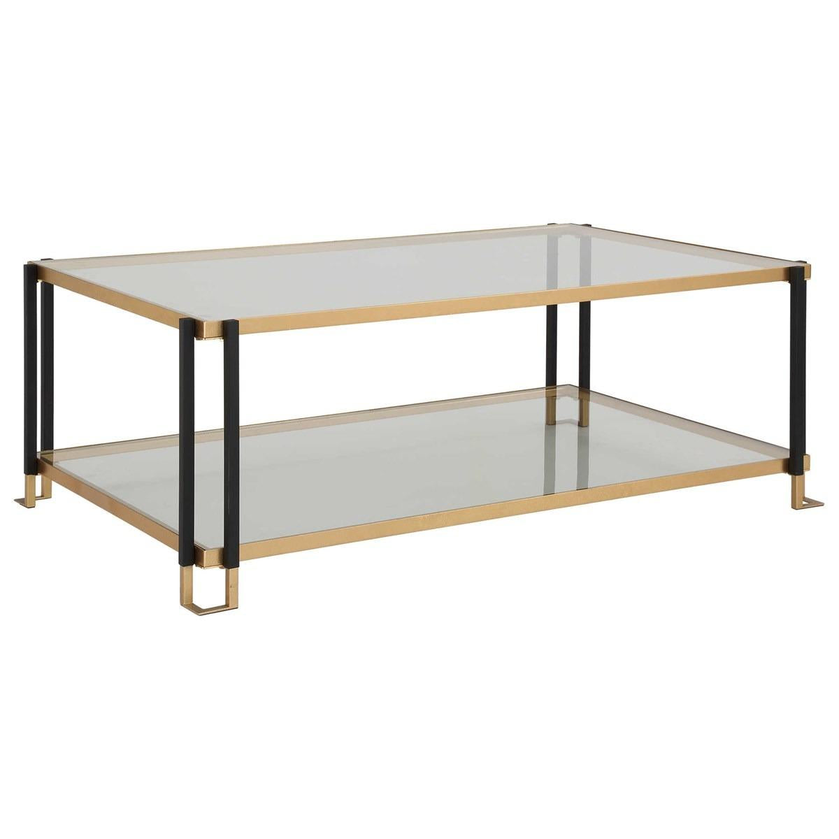 Uttermost Kentmore Glass Coffee Table