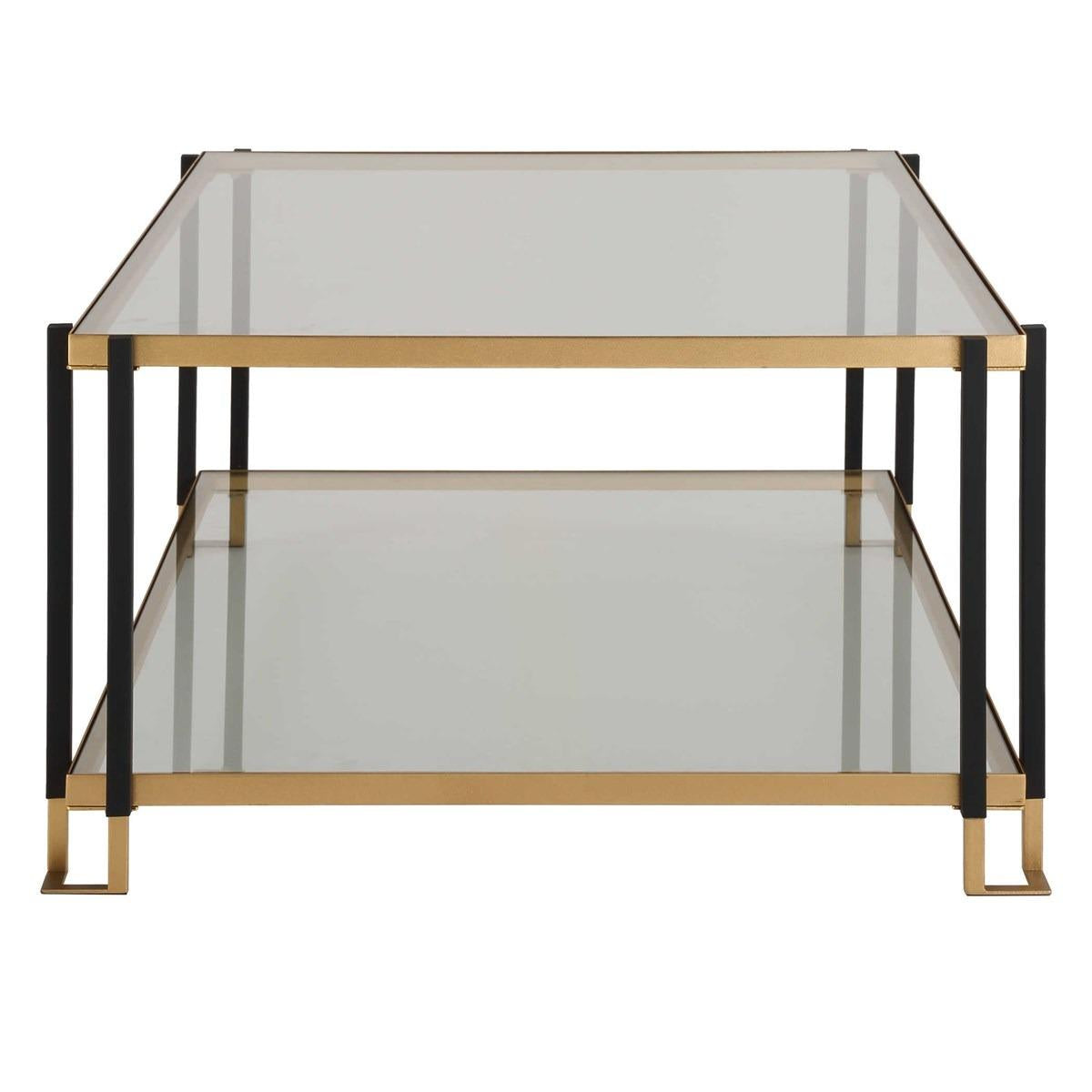 Uttermost Kentmore Glass Coffee Table