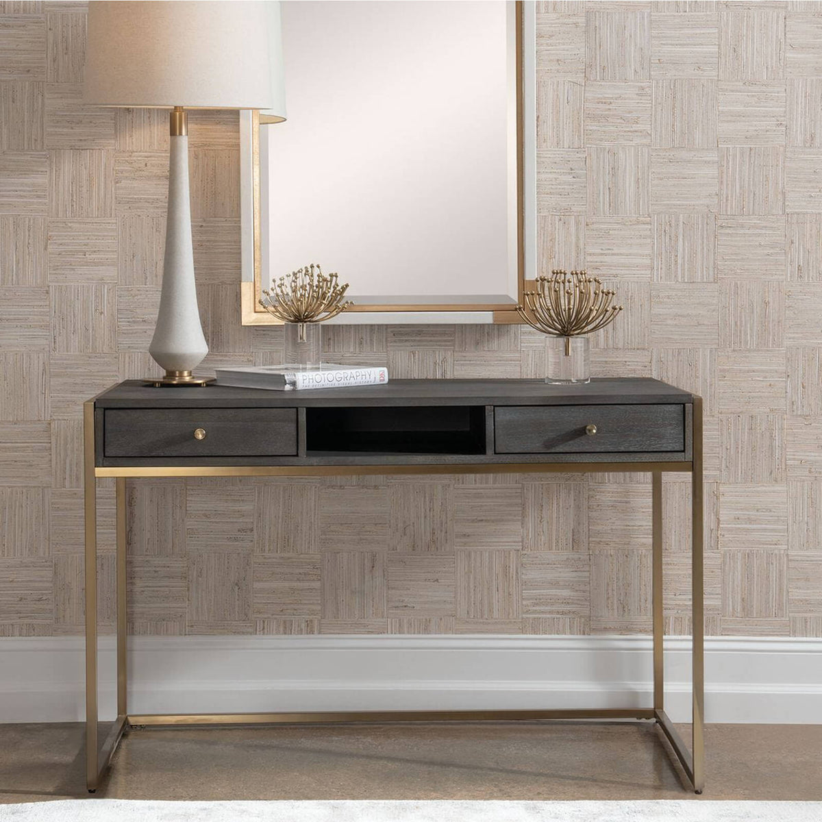 Uttermost Taja Modern Writing Desk