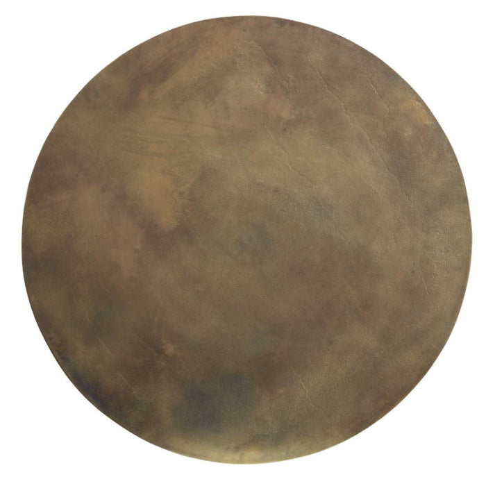 Uttermost Triplet Antique Brass Coffee Table