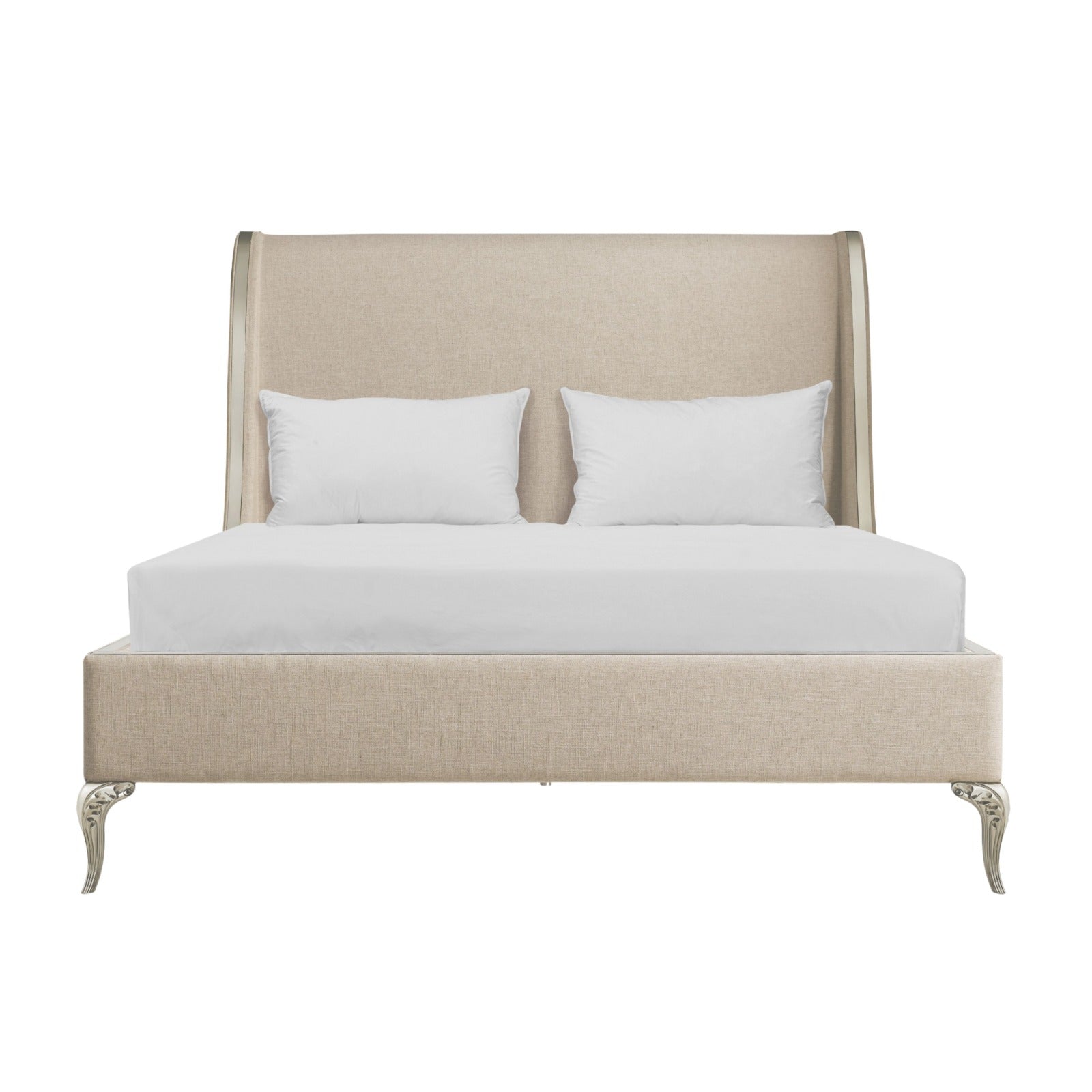 Jonathan Charles Parisian Super King Bed - Linen
