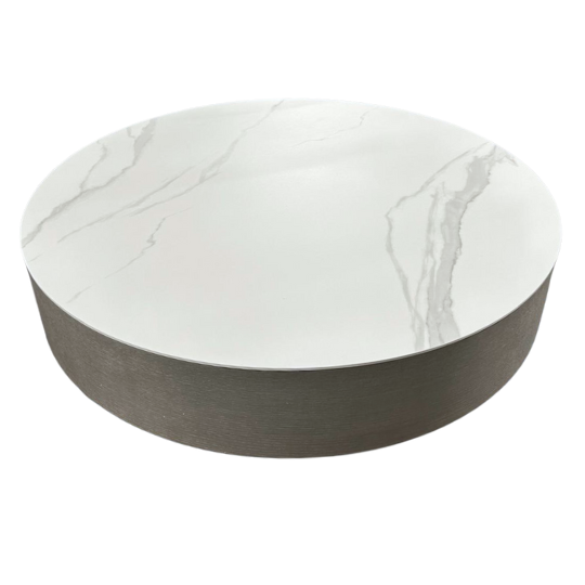 Tommy Franks Coin Coffee Table in Pewter   Nicholas John Interiors
