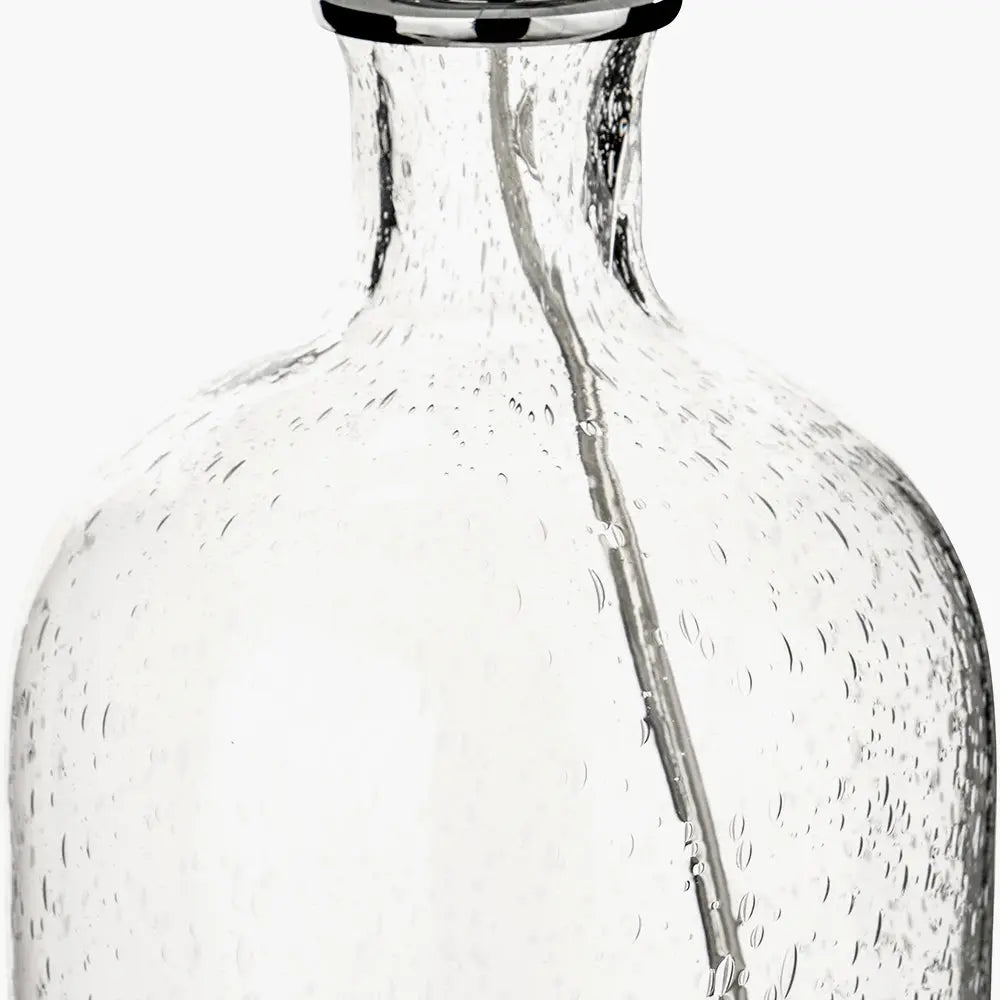 Bellamy Bubble Glass Table Lamp - Clear  Nicholas John Interiors
