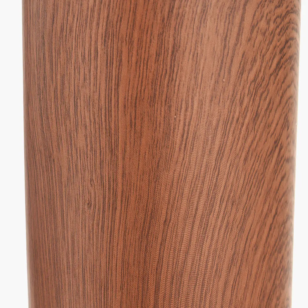Carrara Wood Effect Ceramic Tall Table Lamp  Nicholas John Interiors