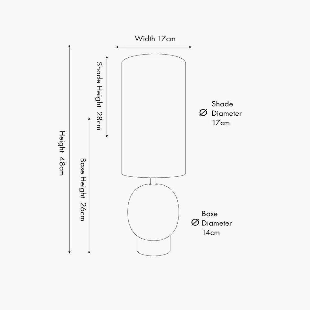 Althea Sandstone Table Lamp  Nicholas John Interiors