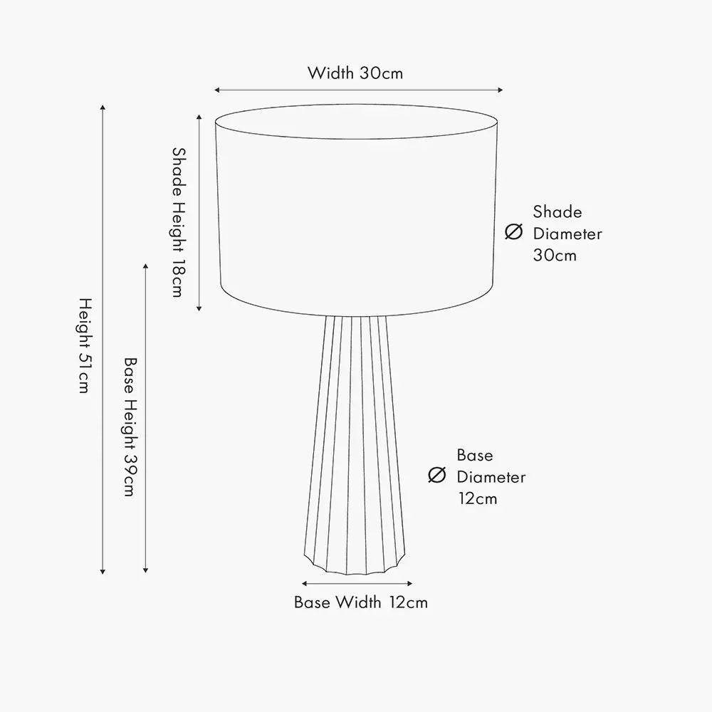 Draydon Textured Cone Table Lamp - Natural Mango Wood  Nicholas John Interiors