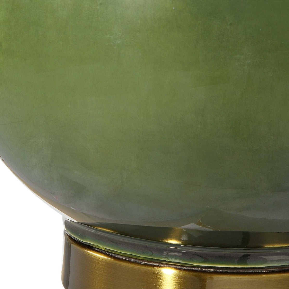 Uttermost Gourd Table Lamp in Green