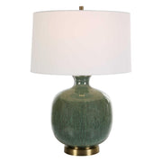 Nataly Aged Green Table Lamp