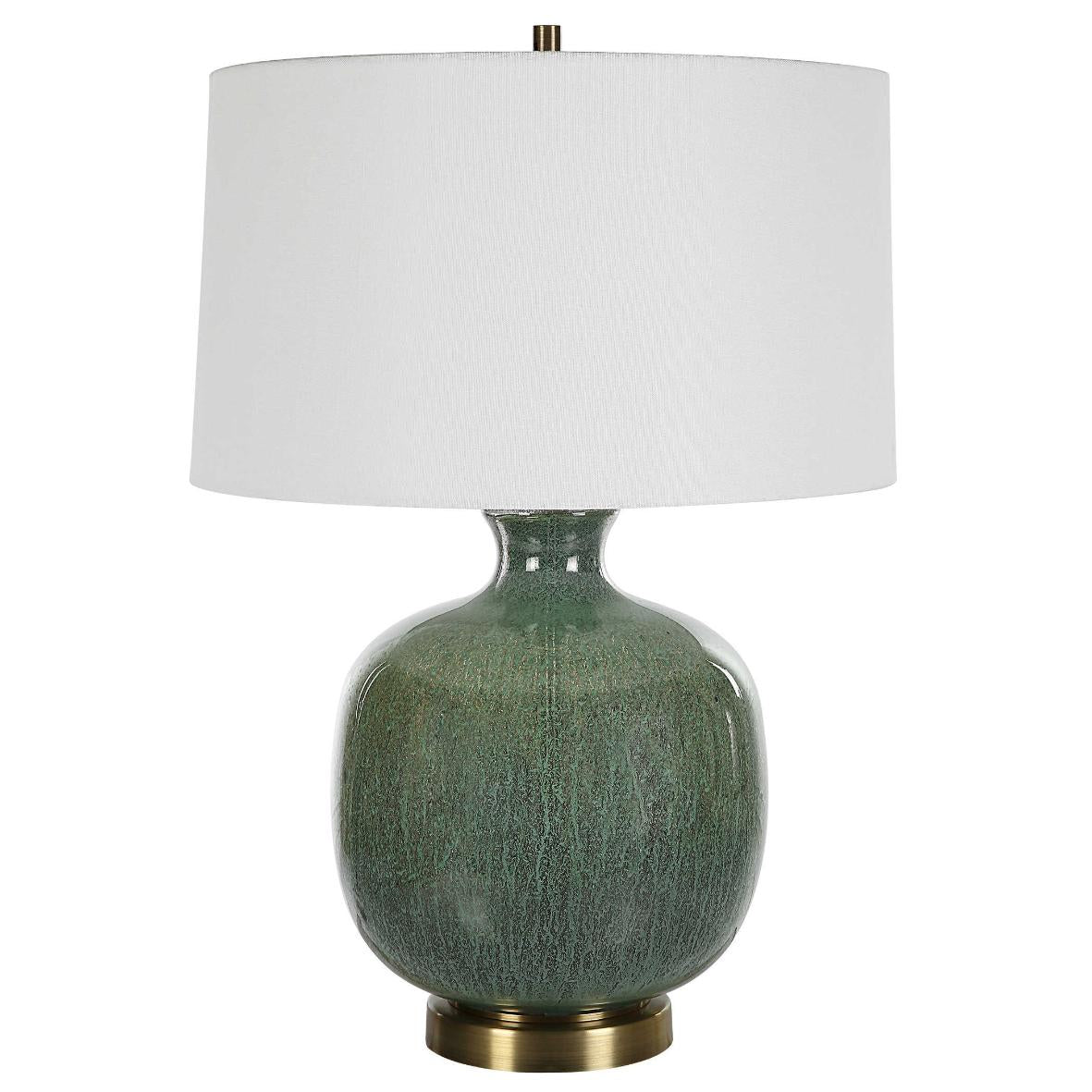 Uttermost Nataly Aged Green Table Lamp