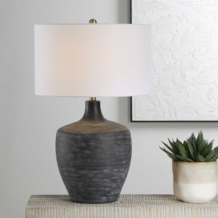 Uttermost Graphite Table Lamp