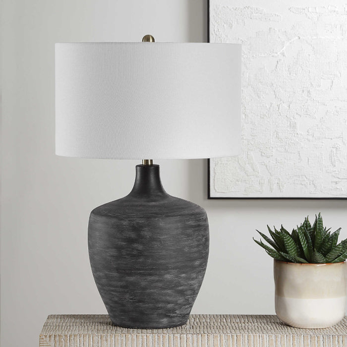 Uttermost Graphite Table Lamp