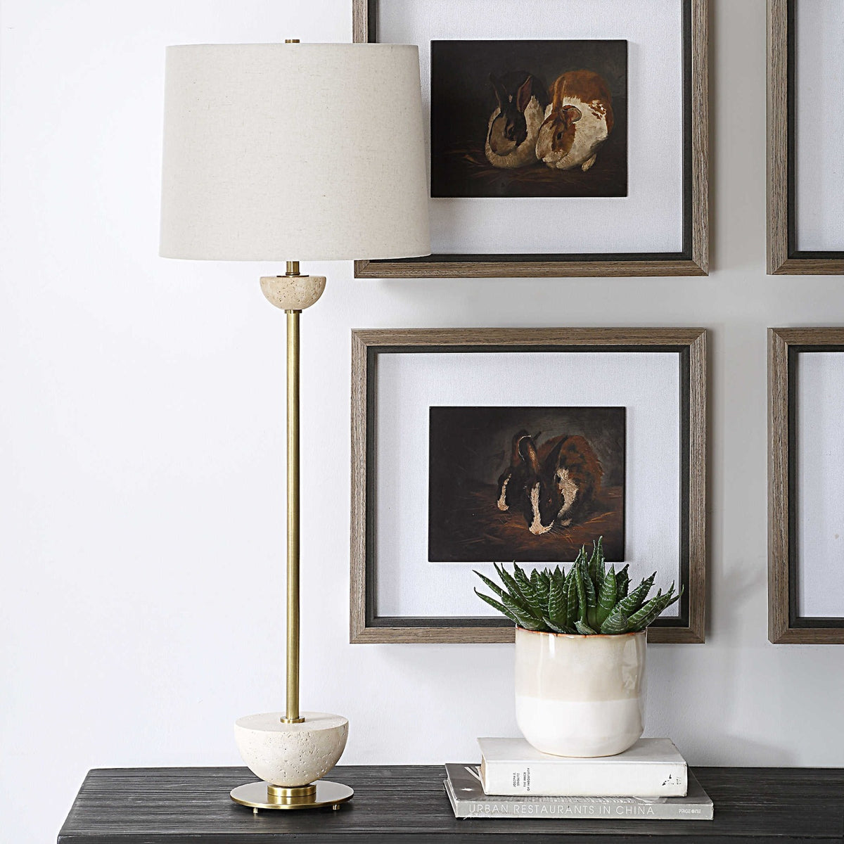 Uttermost Hemisphere Buffet Lamp