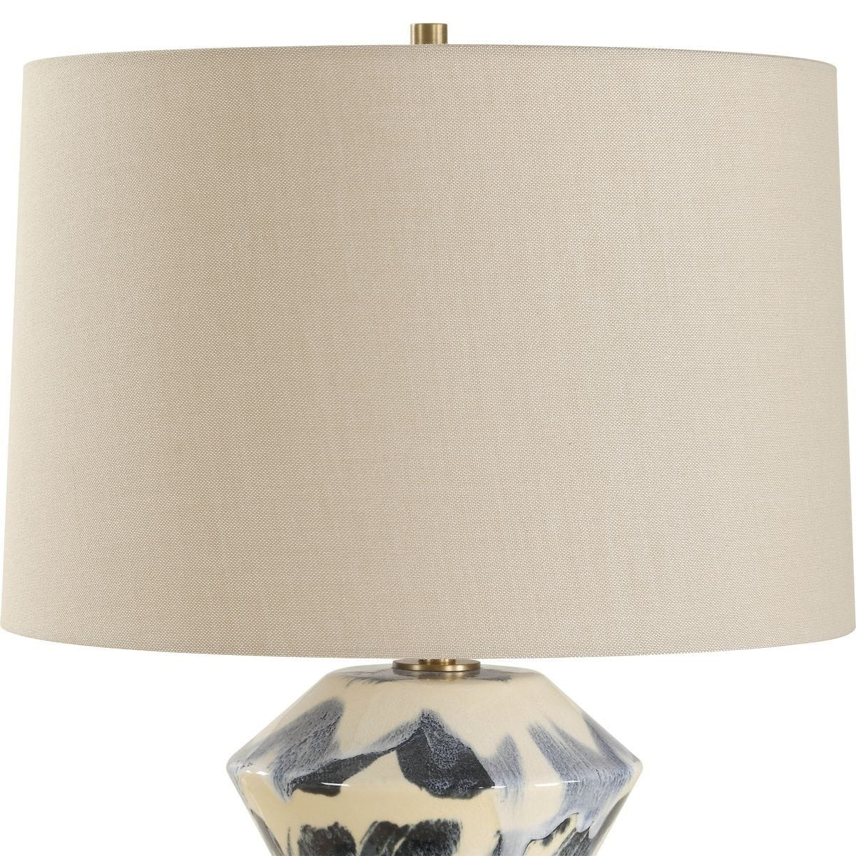 Uttermost Oranda Abstract Geometric Table Lamp