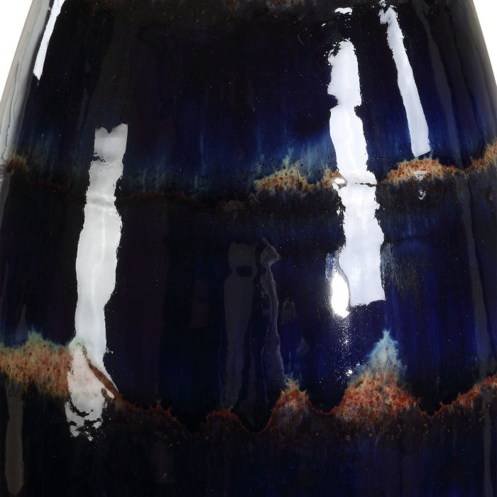 Uttermost Orleans Blue Glaze Table Lamp