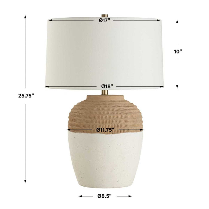 Uttermost Bellaby Terracotta Table Lamp