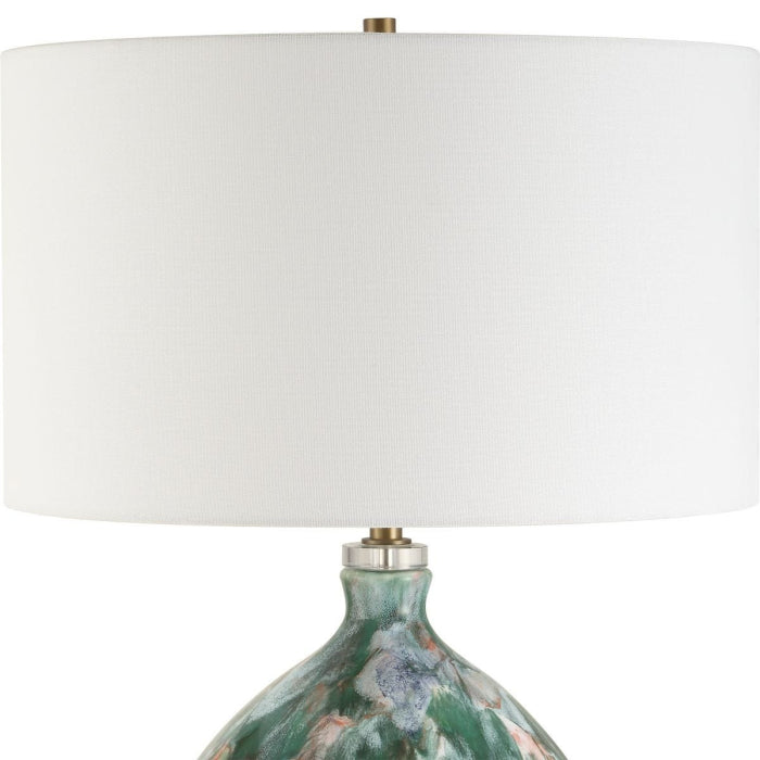 Uttermost Mihaela Drip Glaze Table Lamp