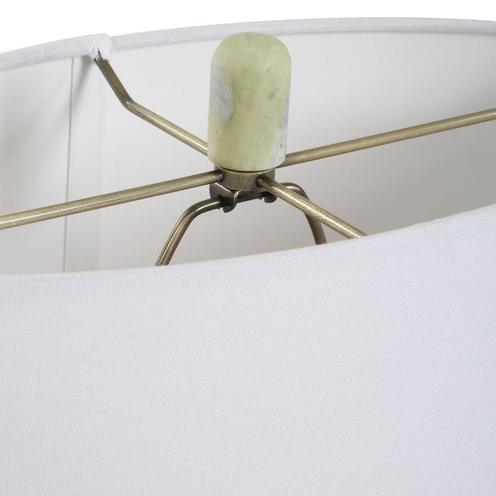 Uttermost Moorea Green Marble Table Lamp